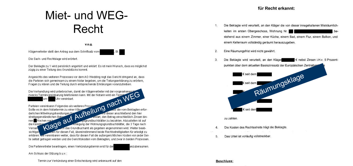 Miet- und WEG- Recht